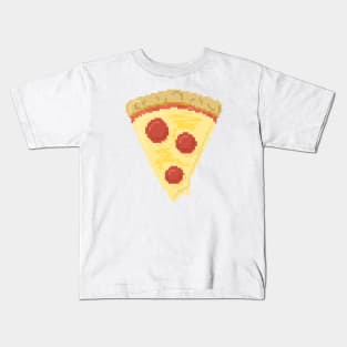 Slice of pepperoni pizza Kids T-Shirt